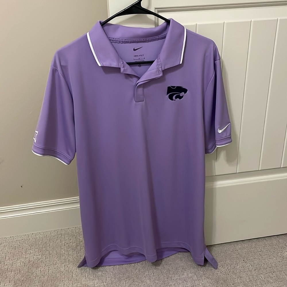 Kansas state men’s golf polo shirt